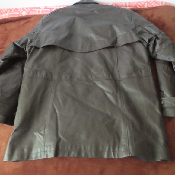 john wayne enterprises leather jacket L - Picture 4 of 9